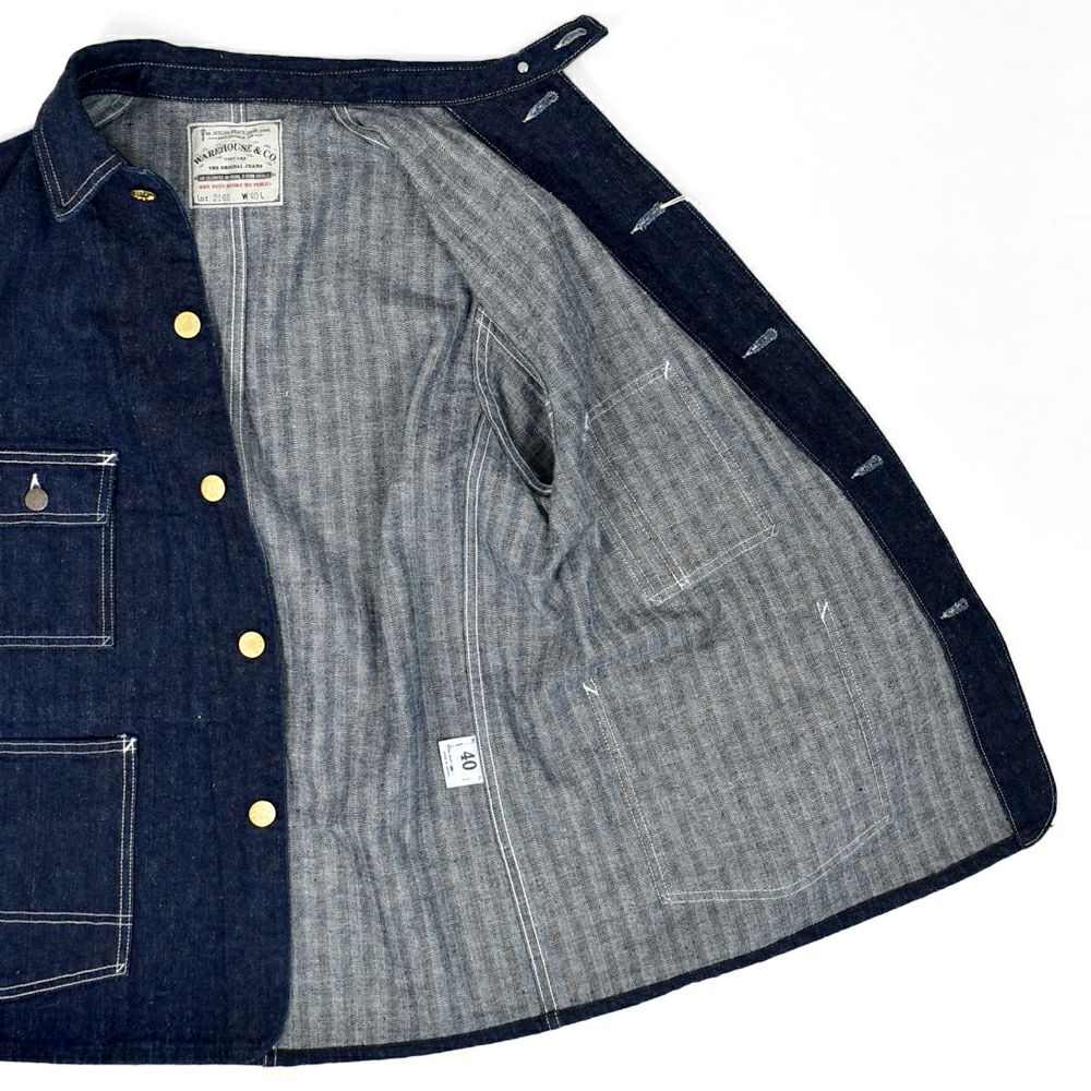 ウエアハウス (WAREHOUSE) Lot 2165 インディゴヘリンボーン