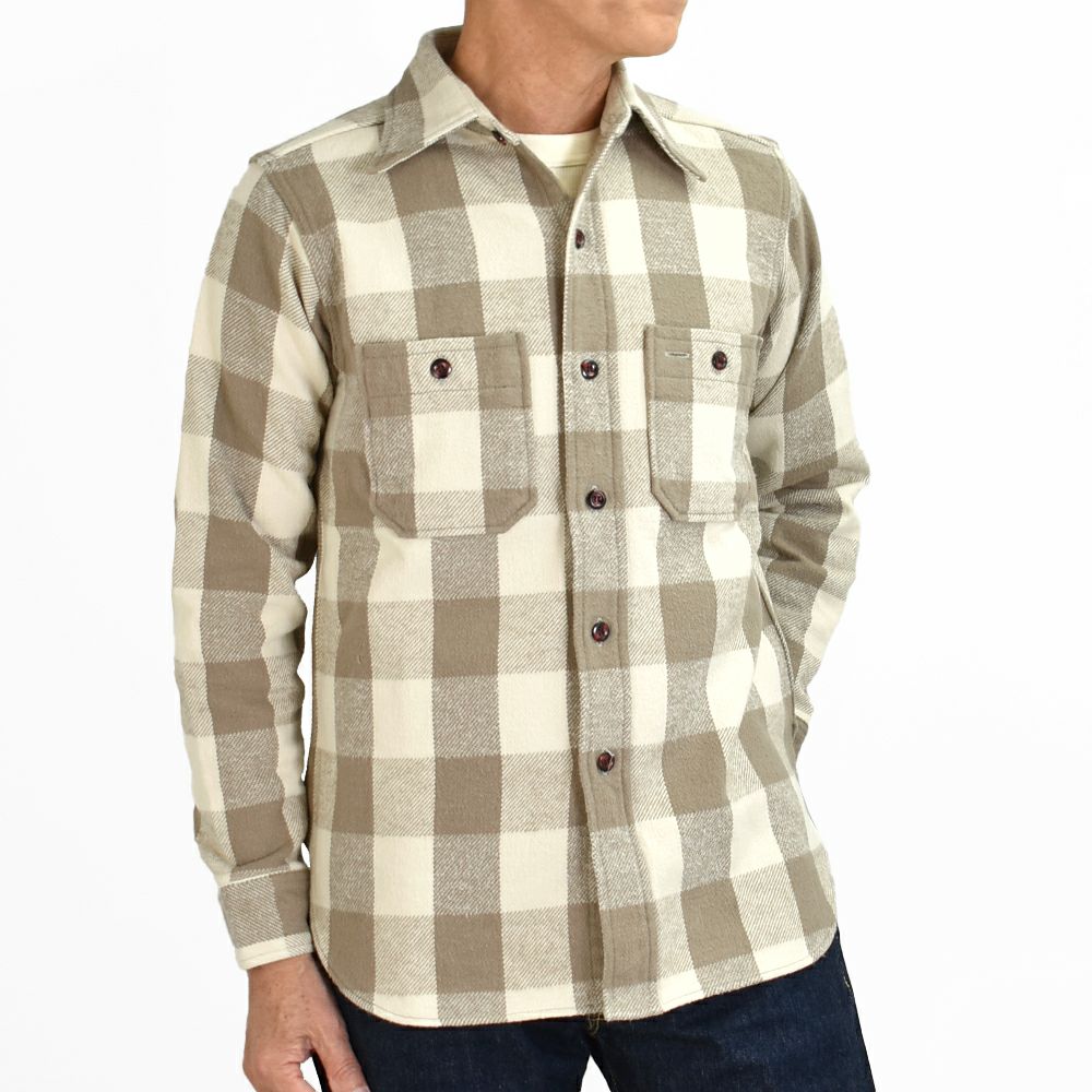 ウエアハウス (WAREHOUSE) Lot 3104 FLANNEL SHIRTS A柄 B柄 ONE WASH