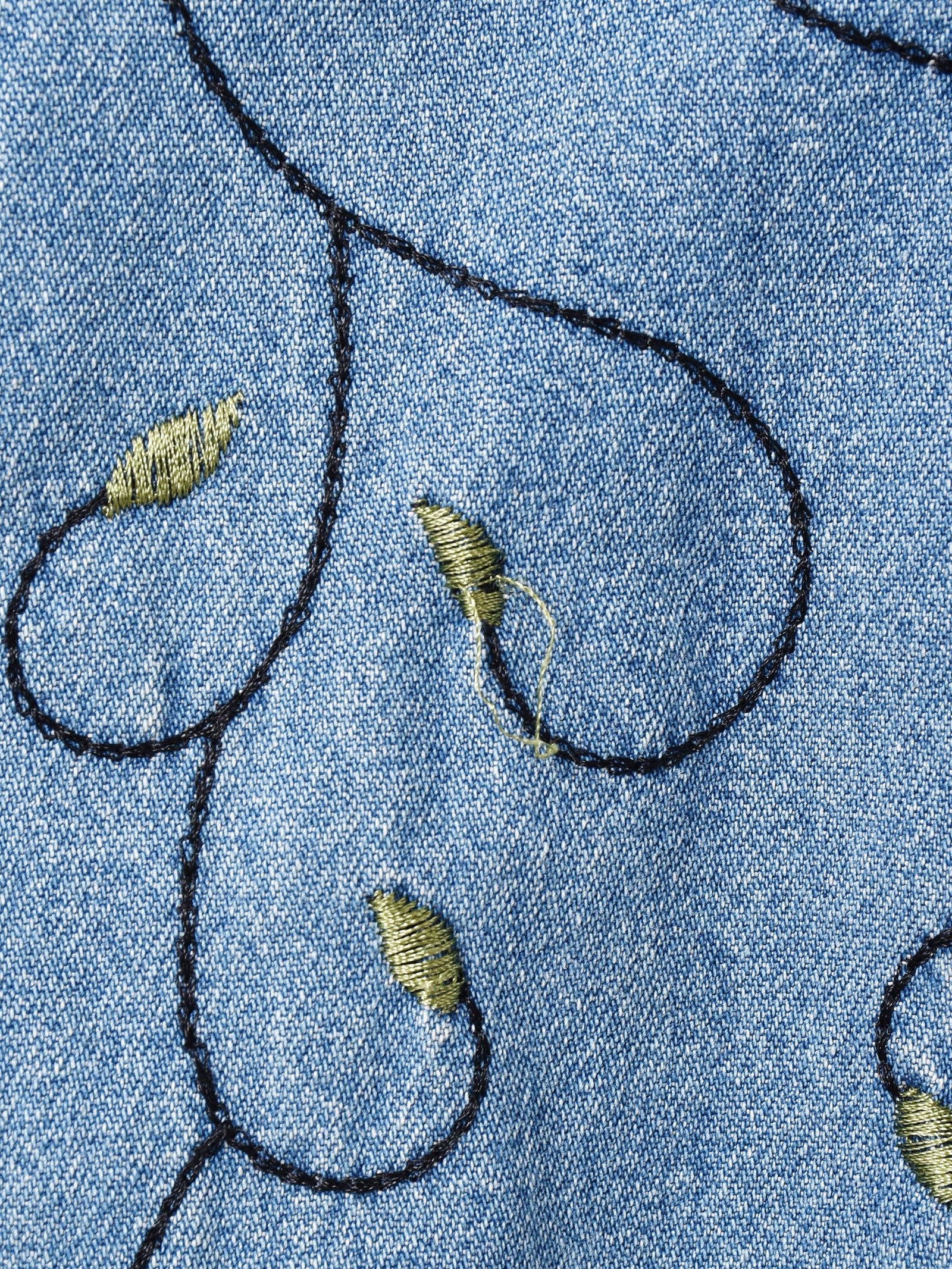 Coach 花柄刺繍 ネイビー ジャケットひむもん Coach 花柄刺繍 ネイビー