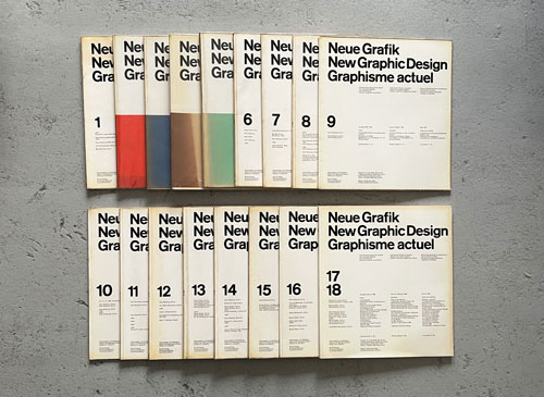 古書古本 Totodo：Neue Grafik [17 Volumes Set]（Verlag Otto Walter