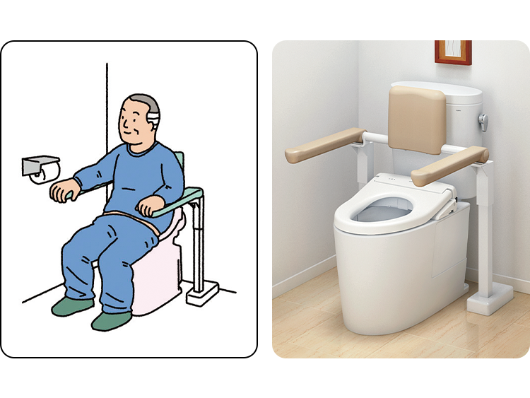 福祉機器（玄関・廊下・手すり） | 福祉機器 | 商品情報 | TOTO株式会社