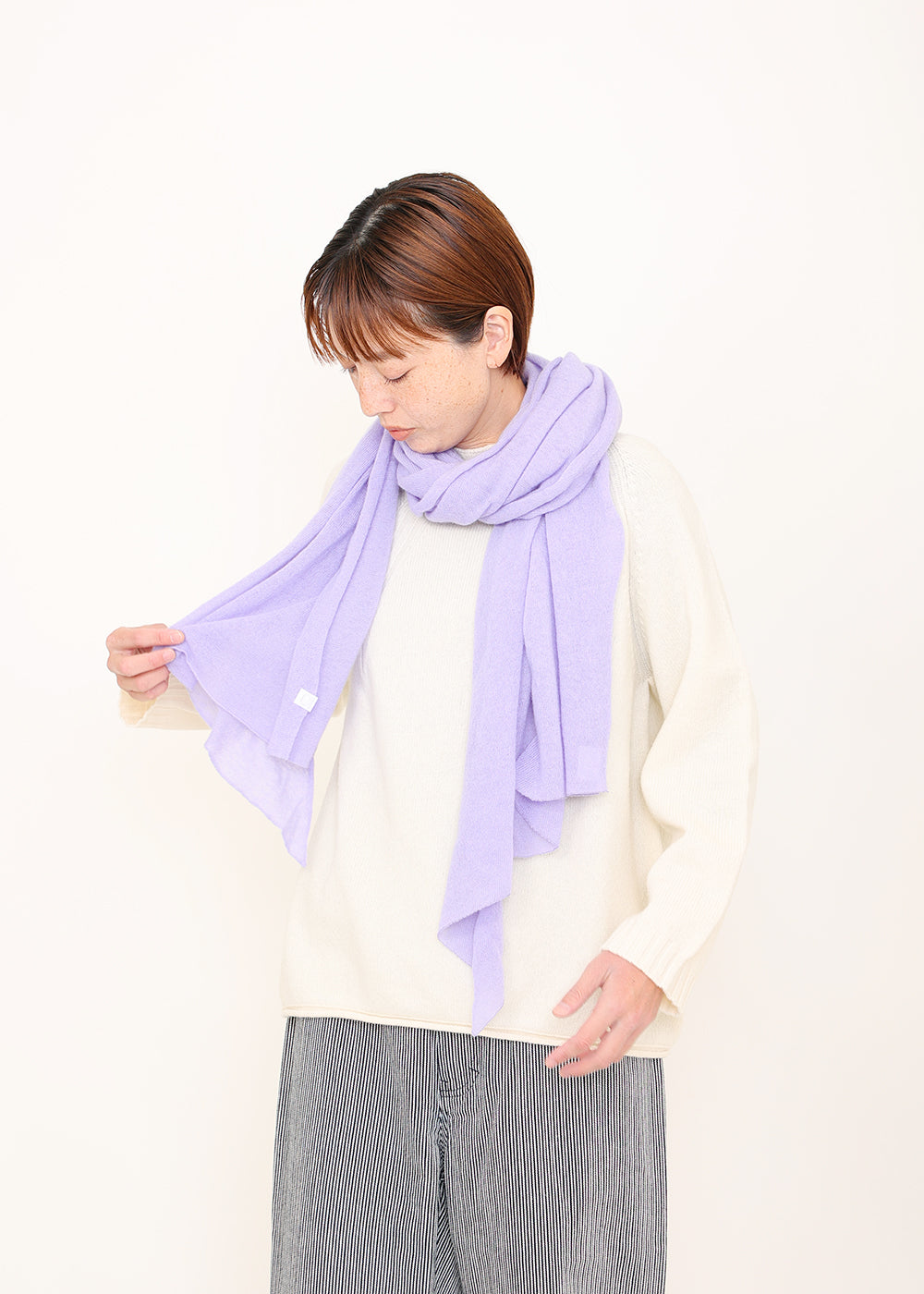ふわふわガーゼ カシミヤショール│to touch