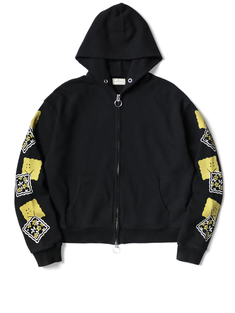Kapital | SWT Knit Zip-Up Gym Parka | Black – Totem Brand Co.