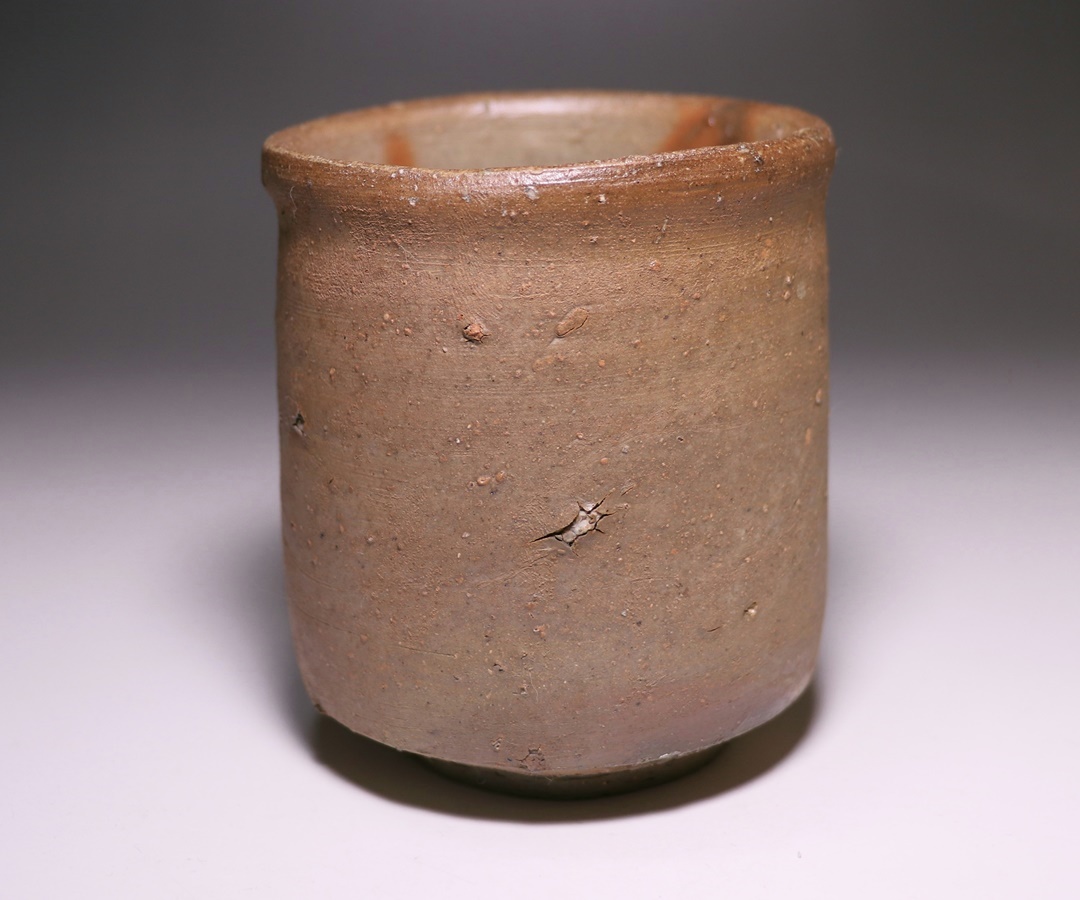 藤原 建 作 「備前緋襷茶碗」 ～備前焼専門卸小売店 川口陶楽苑～