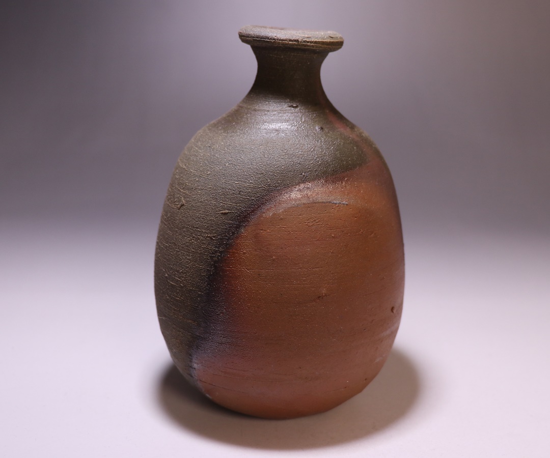 藤原 雄 作 「備前徳利」 ～備前焼専門卸小売店 川口陶楽苑～