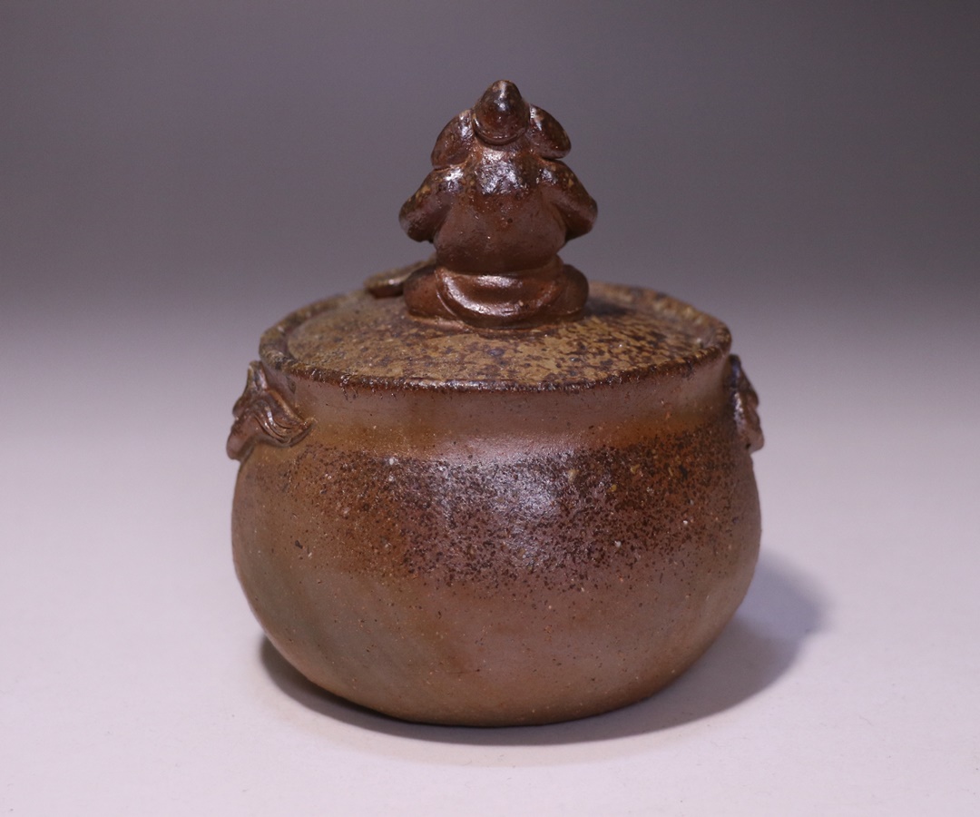 中原幸治 作 「備前猪八戒宝瓶」 ～備前焼専門卸小売店 川口陶楽苑～