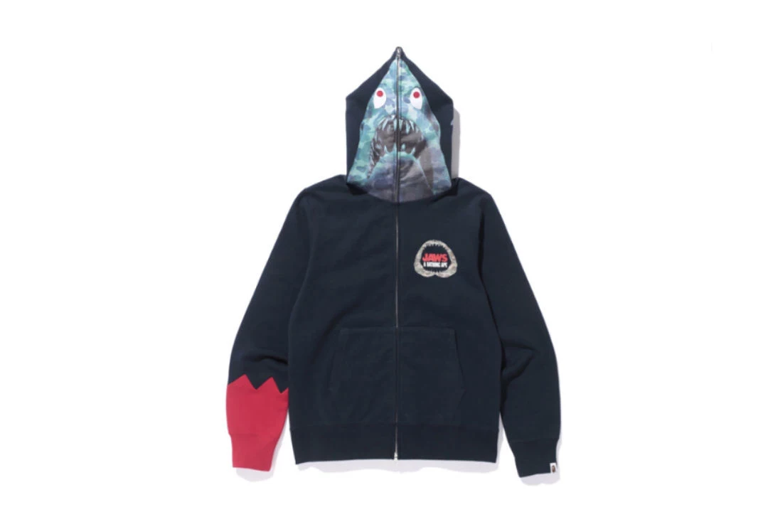 A Bathing Ape Partners With 'Jaws' for Latest Collection