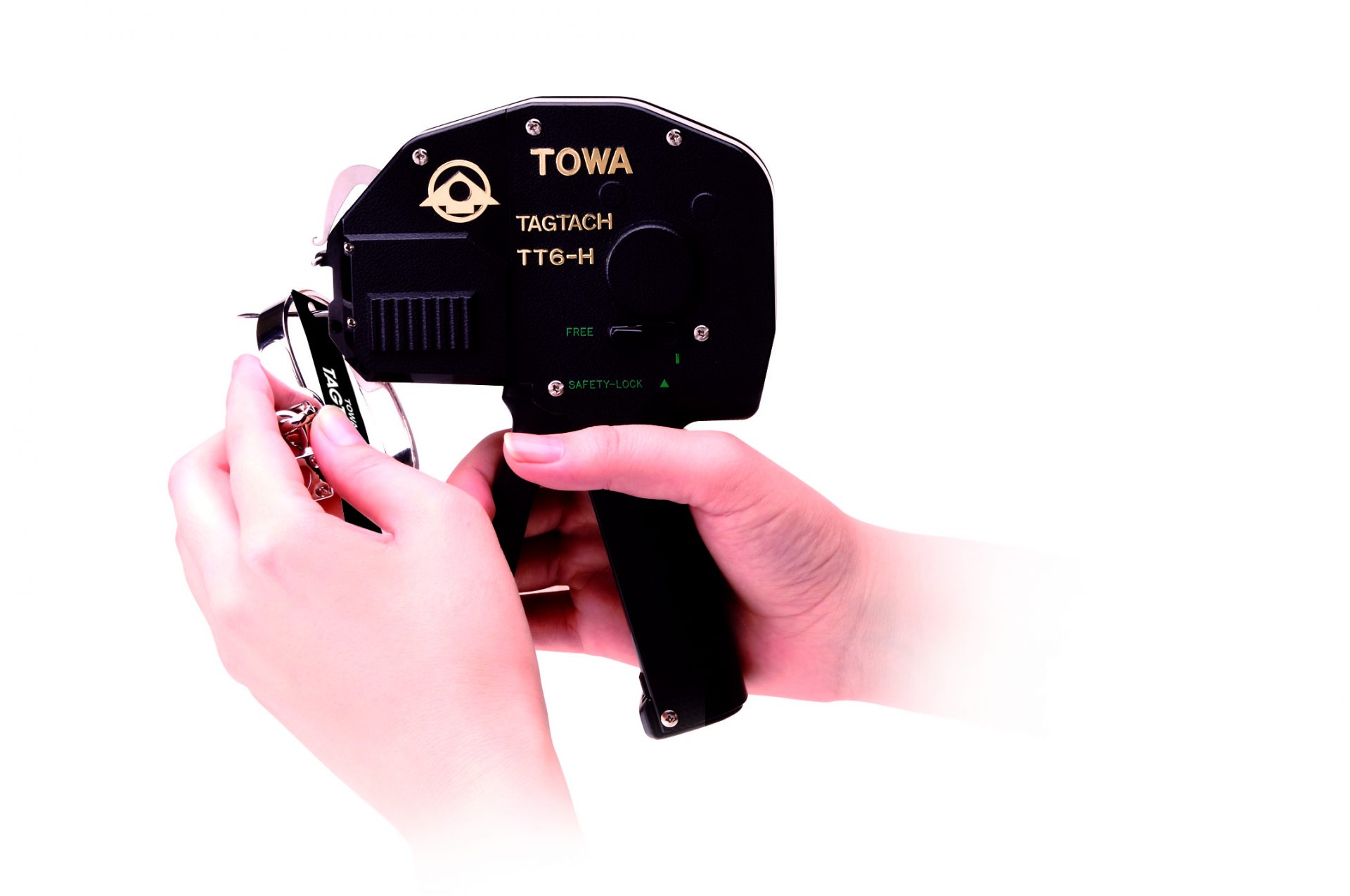 TOWA タグタッチTT6-H 針、タグおまけ付き【タグ取付機】 TOWA