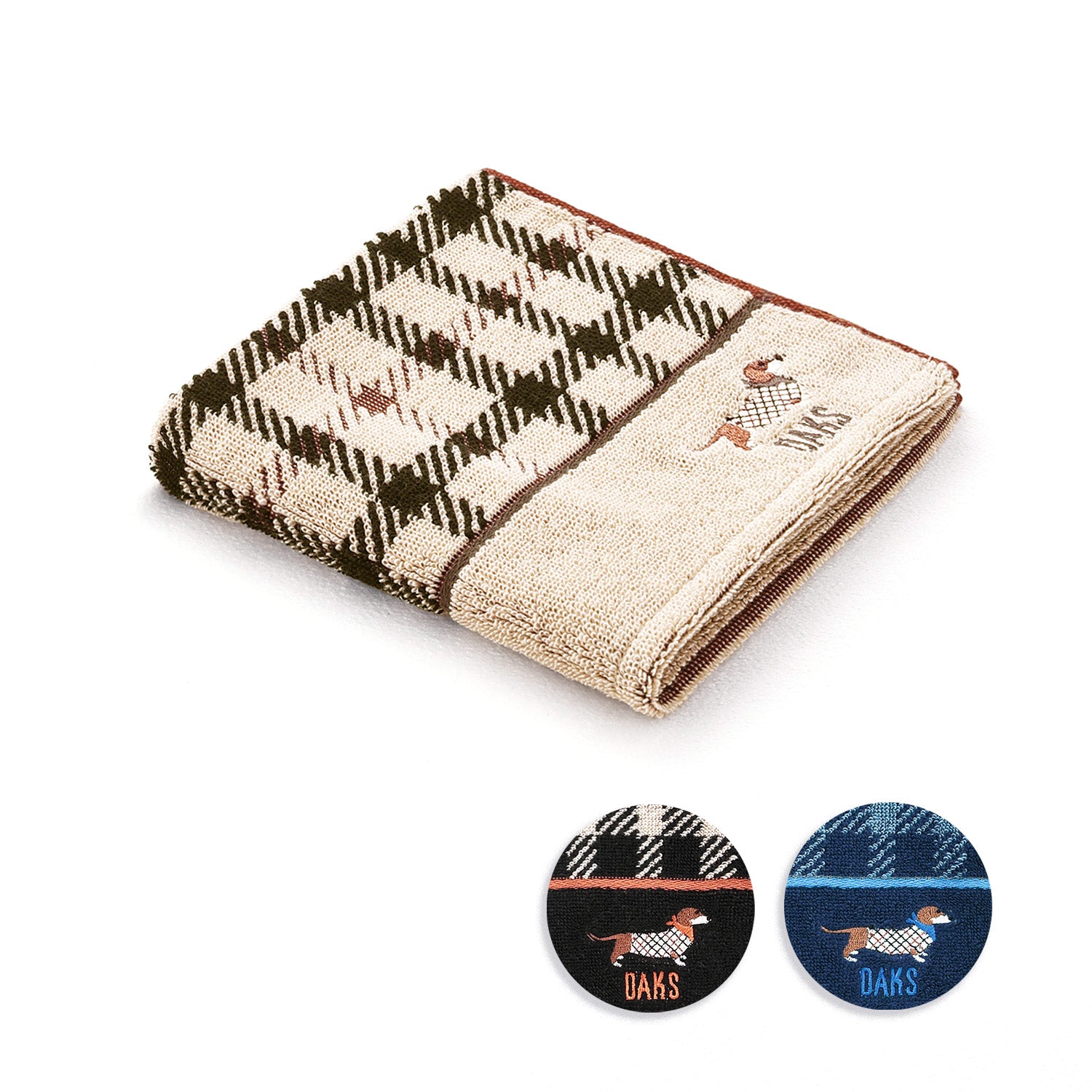 DAKS』ハウスチェックダックス ウォッシュタオル – タオル美術館公式