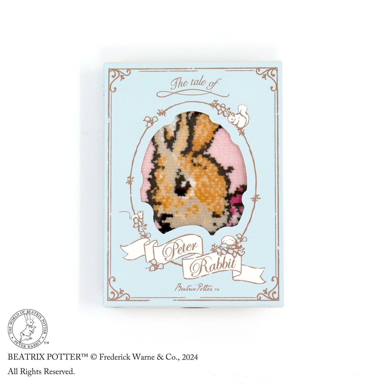 PETER RABBIT™︎』 お花と蝶々 シェニール織タオルハンカチ – タオル