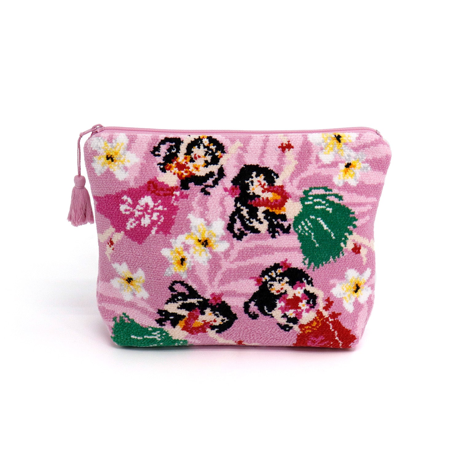 AinaHau』フラガール シェニール織りポーチ – タオル美術館公式