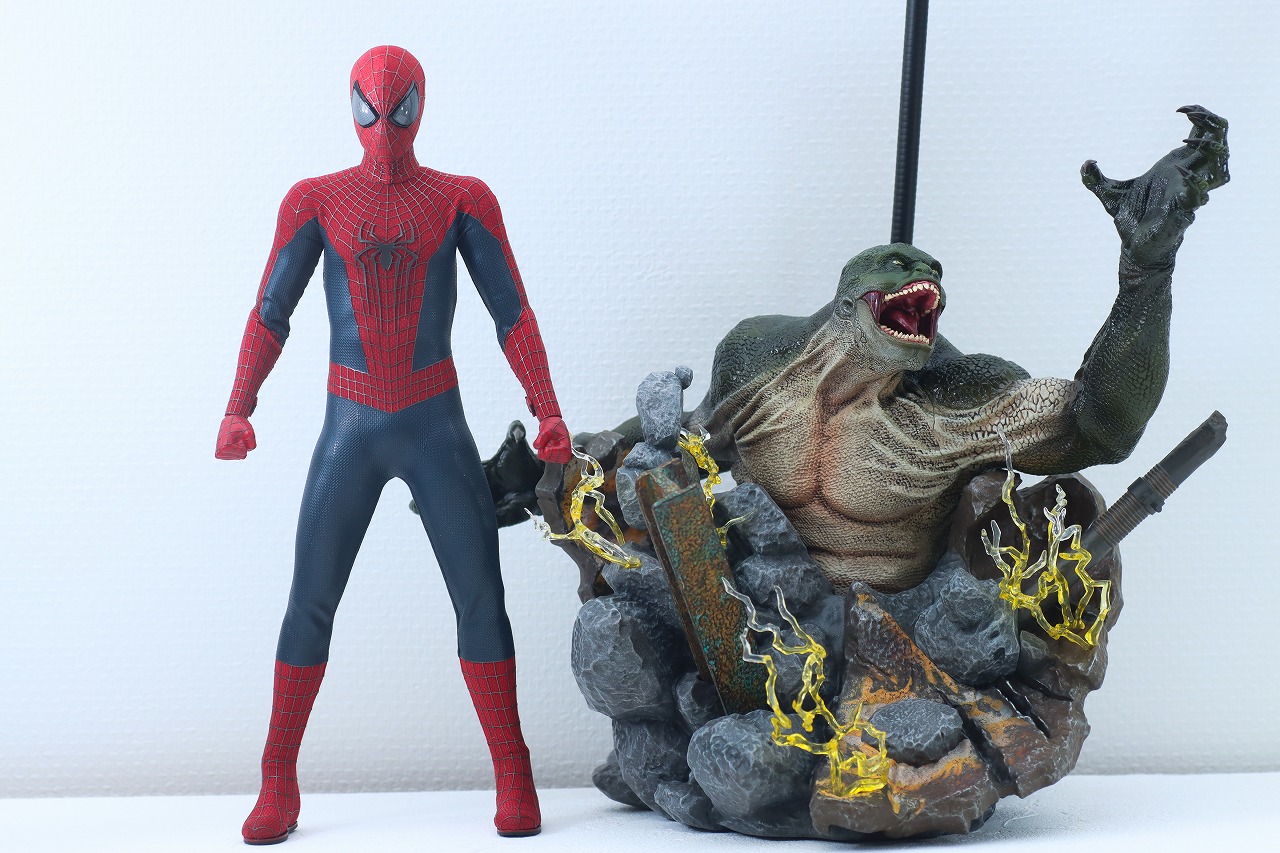 ホットトイズ リザード ジオラマ台座（『スパイダーマン：ノー・ウェイ