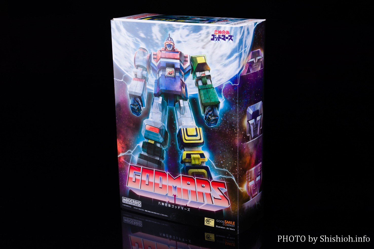 レビュー】MODEROID 六神合体 ゴッドマーズ (六神ロボ)