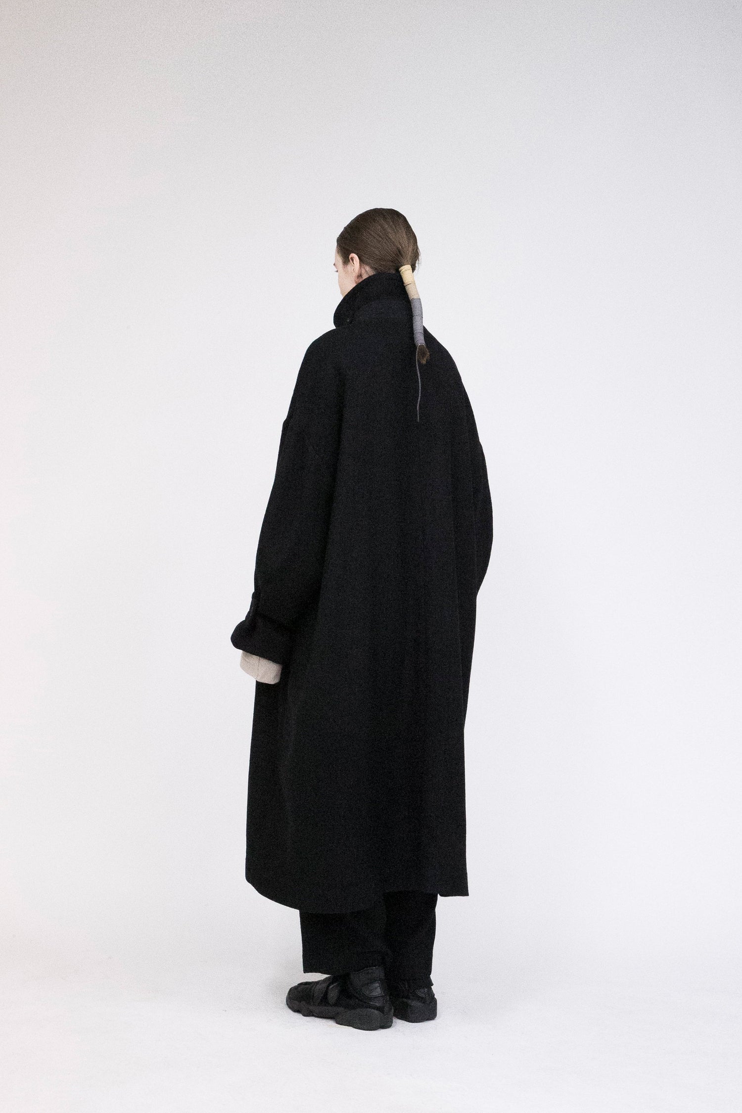 VOAAOV SOFT WOOL TWILL LONG COAT – TOYASIDO