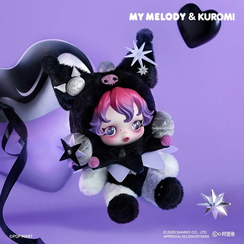 Sale】SKULLPANDA X MY MELODY KUROMI Plush – Toybeta