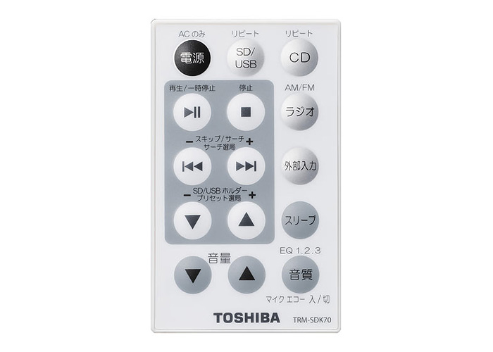 TY-SDK70：SD/USB/CDラジオ：東芝エルイートレーディング株式会社
