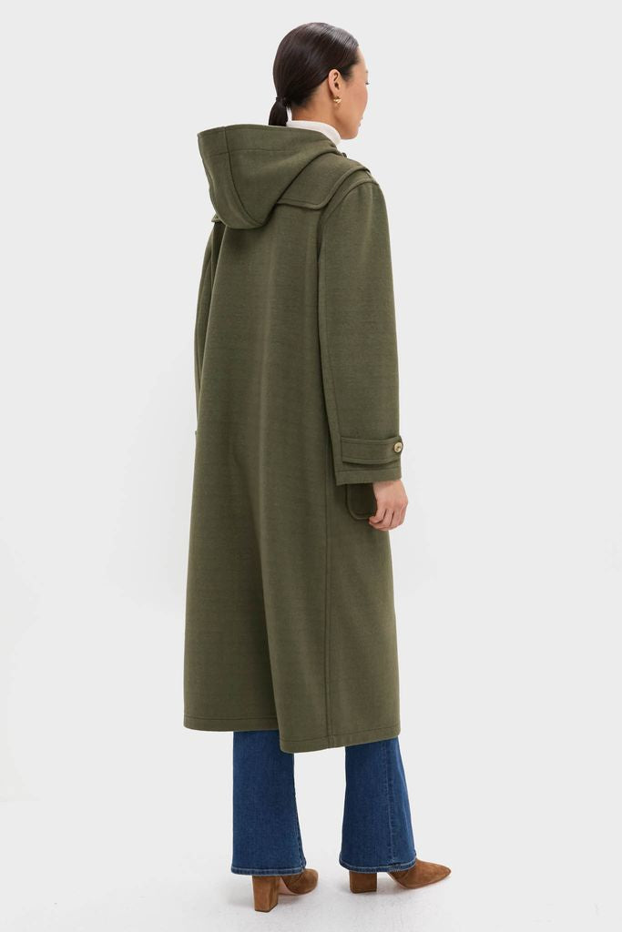 Olive Green Arthur Toggle Stadium Coat | Tuckernuck