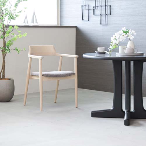 MUKU工房　オリジナルMUKUチェア　ウォールナット　無垢座　旭川家具 旭川家具 Create Furniture クリエイトファニチャー Hokkai 北海