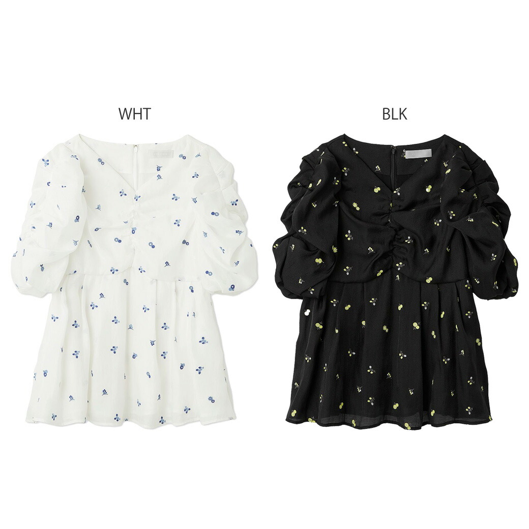 楽天市場】セルフォード CELFORD 小花刺繍ペプラムブラウス cwfb251116