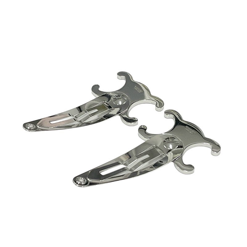 楽天市場】セリーヌ CELINE ヘアアクセサリー シルバー トリオンフ