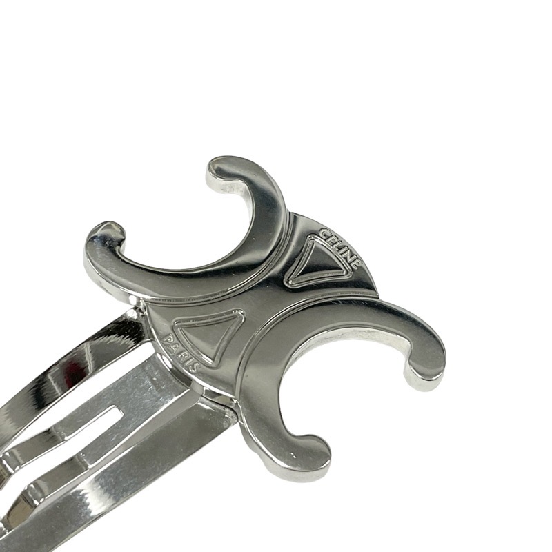 楽天市場】セリーヌ CELINE ヘアアクセサリー シルバー トリオンフ