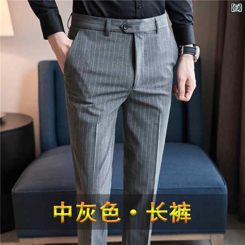 楽天市場】スラックス 春秋 スリム 裾細 ブリ ティッシュ カジュアル