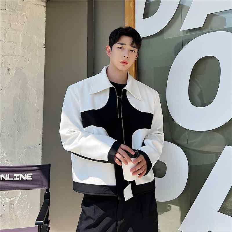 楽天市場】ジャケット メンズ 春 韓国 トップス アウター 個性的