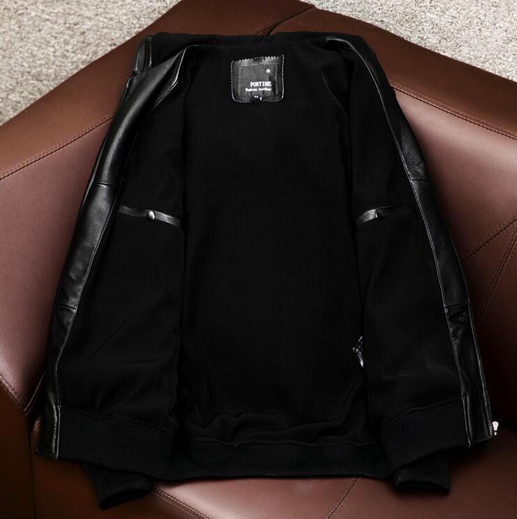 楽天市場】新品 レザージャケット 上品 フード付き本革 高級羊革