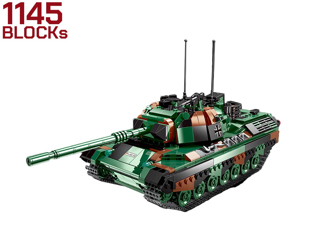 楽天市場】AFM レオパルト1 主力戦車 1145Blocks◇西ドイツ 主力戦車