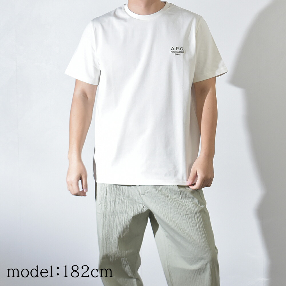 楽天市場】アーペーセー Tシャツ メンズ ロゴ ニュー Raymond 半袖