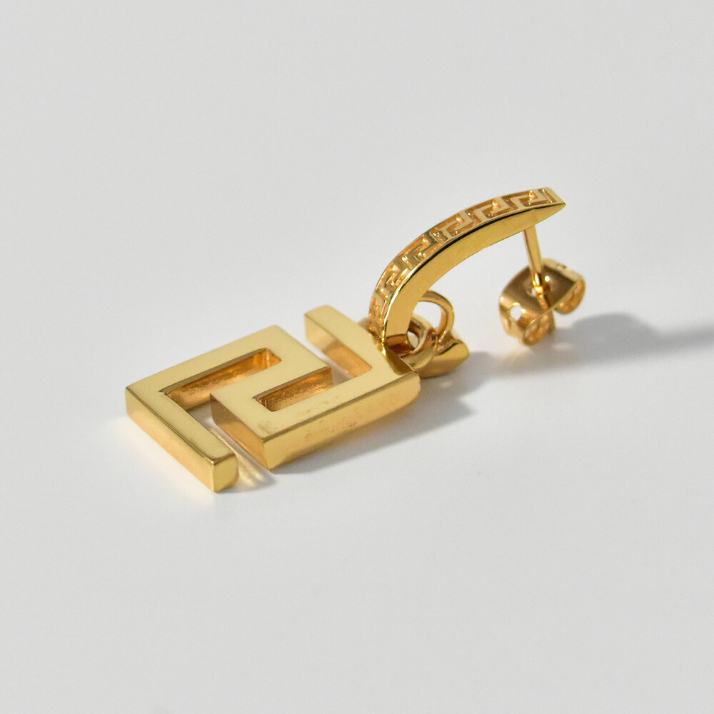 楽天市場】【アウトレット】ヴェルサーチ ピアス ゴールド グレカ