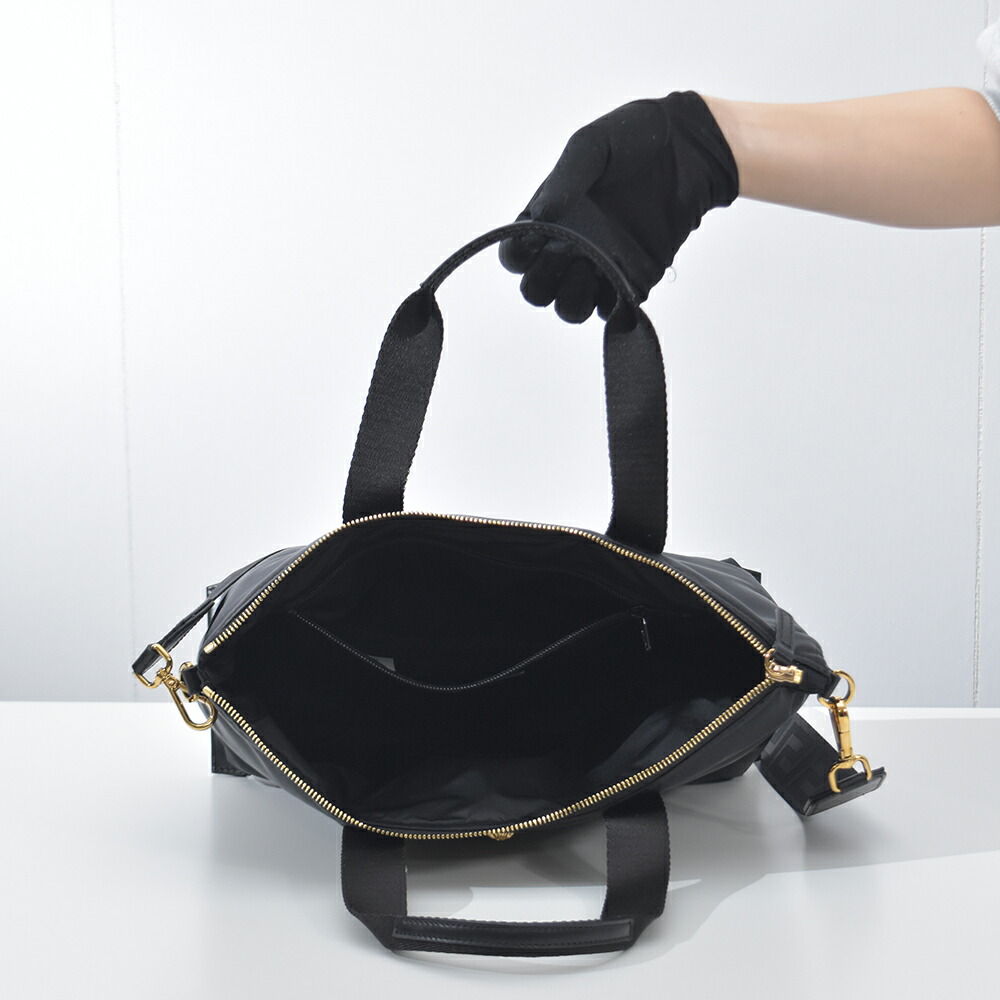 楽天市場】ヴェルサーチ ミニトートバッグ ナイロン メデューサ ロゴ