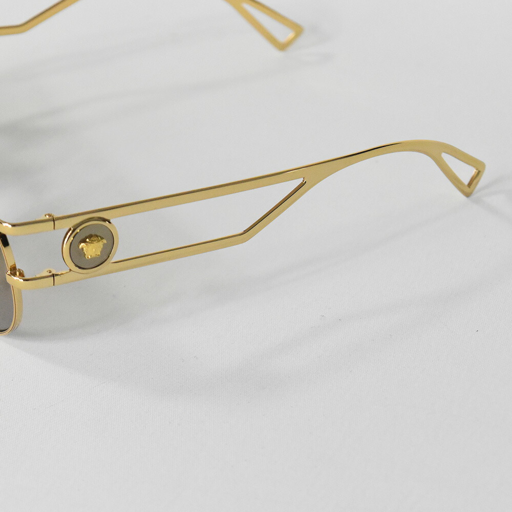 楽天市場】ヴェルサーチ サングラス メンズ ブランド メタル ゴールド