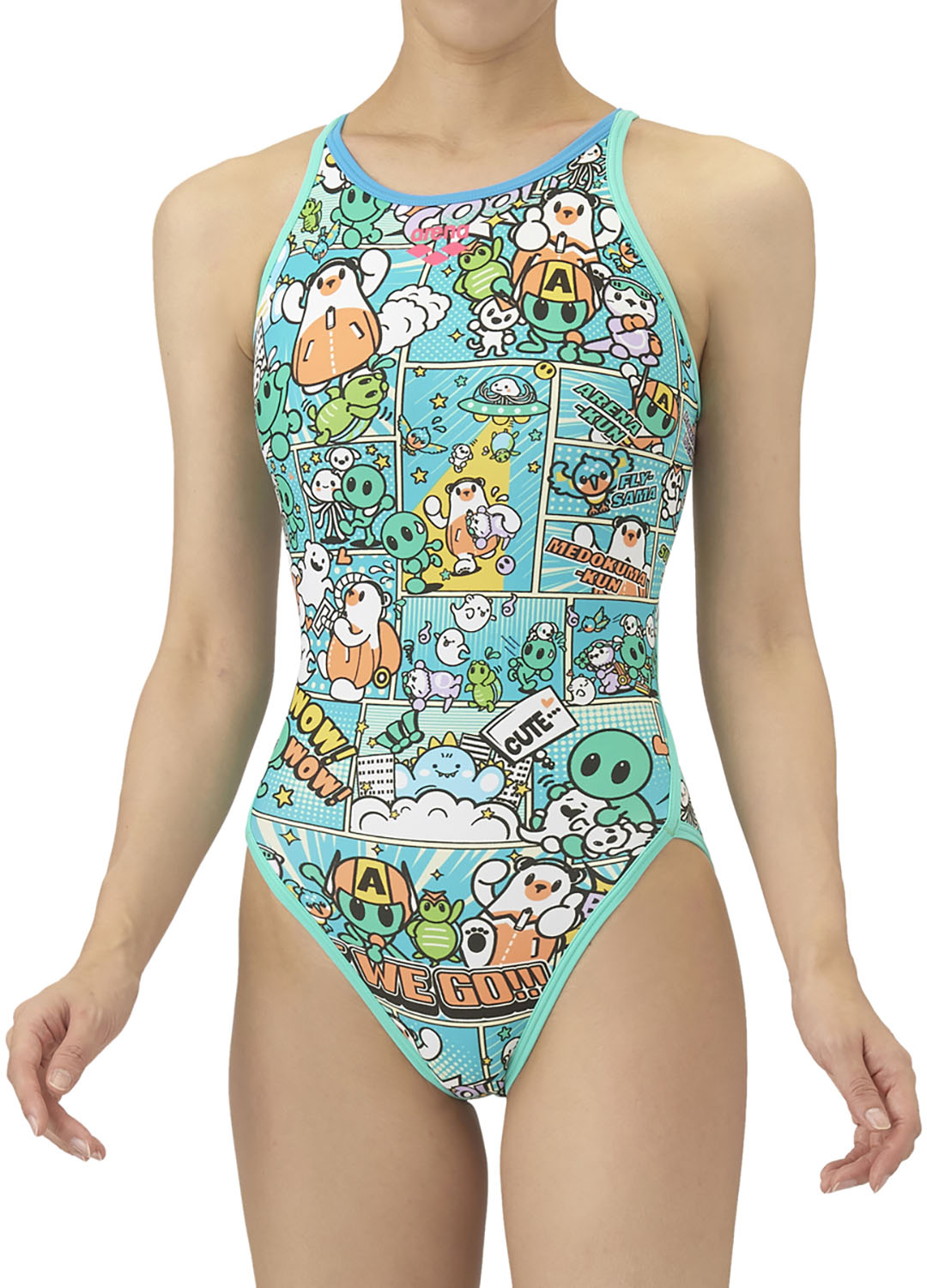 楽天市場】グリーン（ブランドアリーナ）（レディース競技水着｜競技