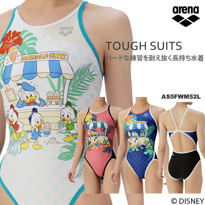 楽天市場】レディース 競泳練習用水着 arena アリーナ DISNEY