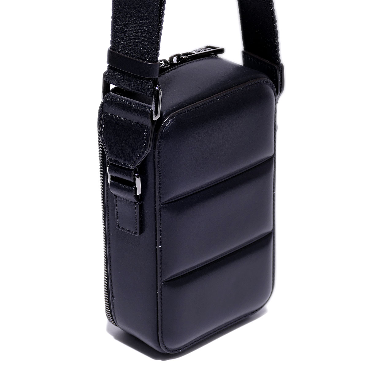 楽天市場】モンクレール 本革クロスボディバッグ 5L00002 999ブラック