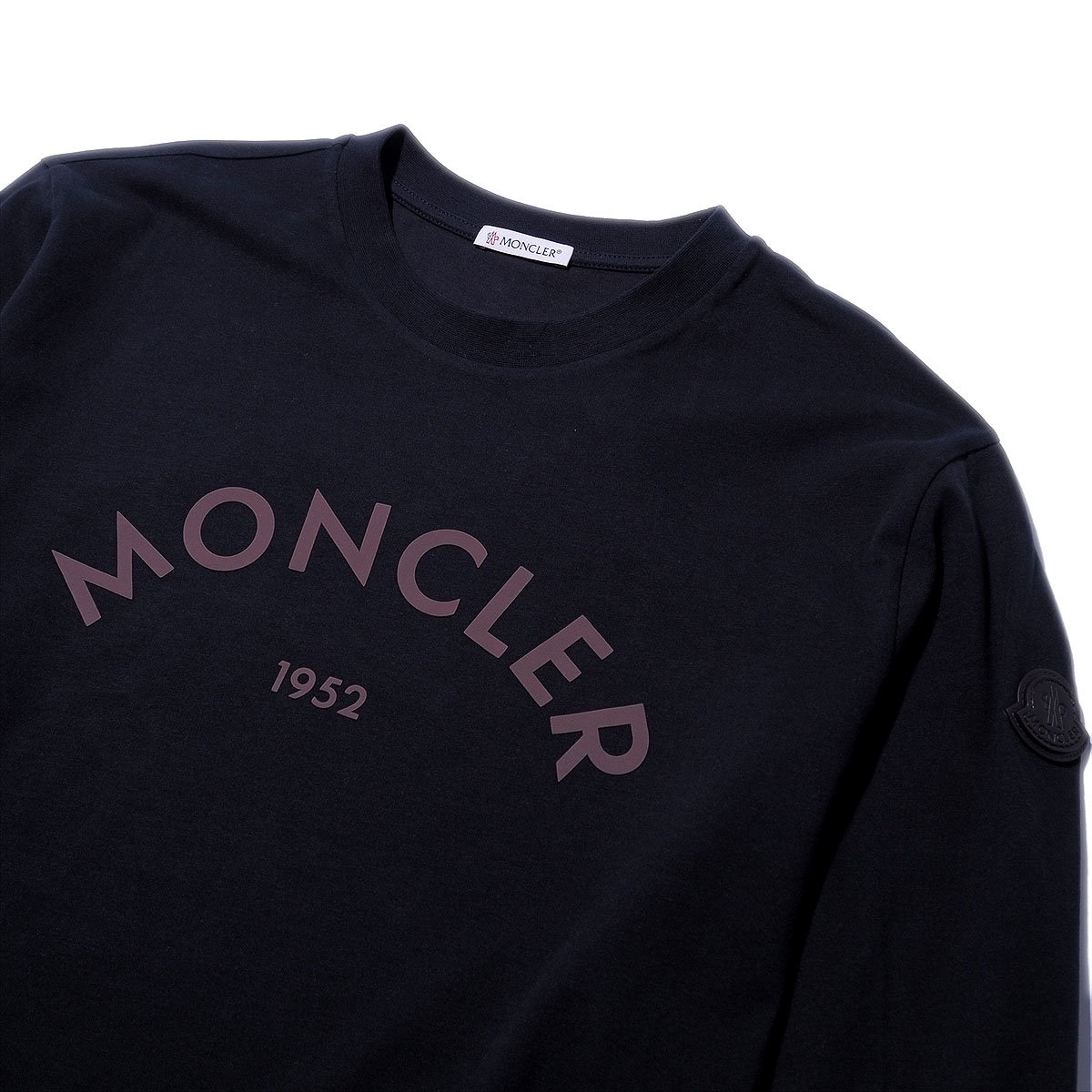 楽天市場】モンクレール ロングスリーブTシャツ 8D00018 778ネイビー