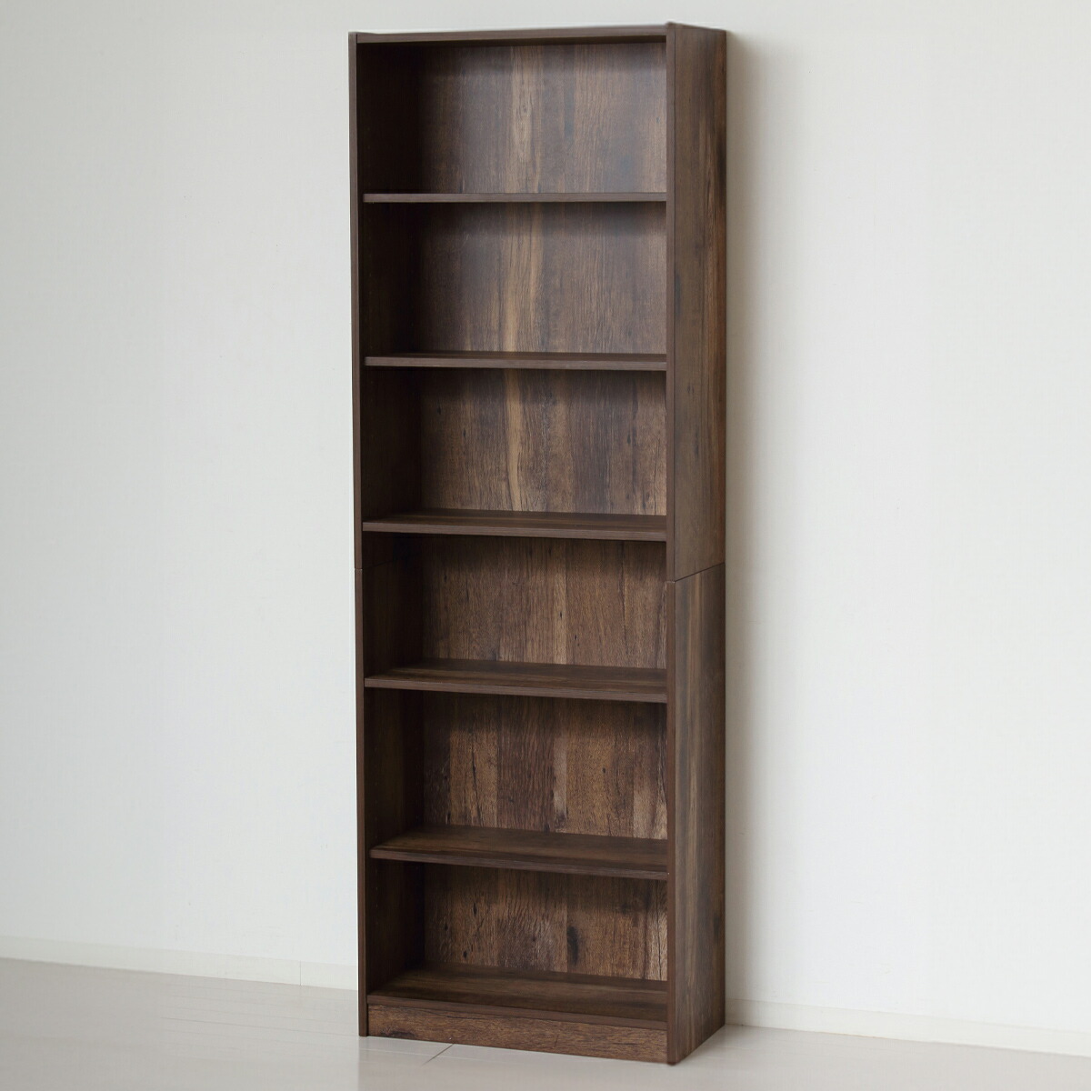 楽天市場】らくらく組立 文庫本棚 W600 D295 H1800 らくらく組立