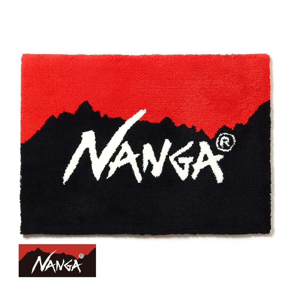 楽天市場】【P10倍】NANGA（ナンガ）NANGA LOGO RUG（ナンガ ロゴ ラグ