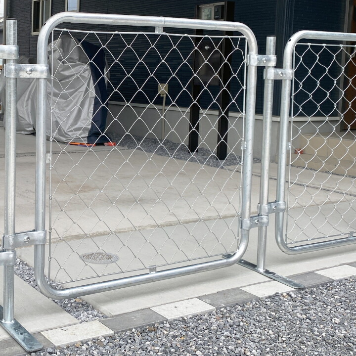 楽天市場】フェンス アメリカンフェンス シルバー 900×900mm 選べる