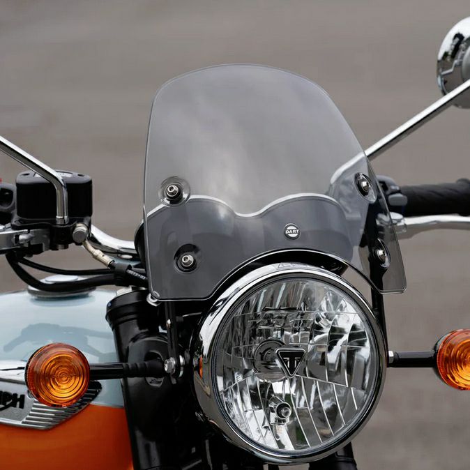 楽天市場】空冷 水冷 ボンネビル T100 T120 スクリーン クラシックS3