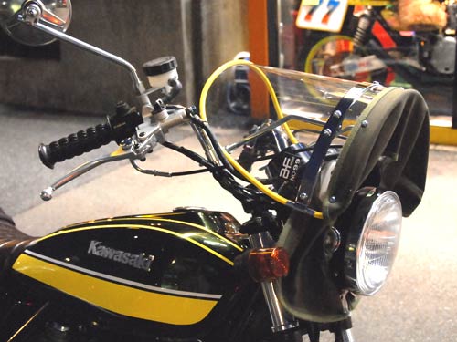 楽天市場】【送料無料!!】Z-FATHER 旭風防 クリア(黄縁)(緑布タレ