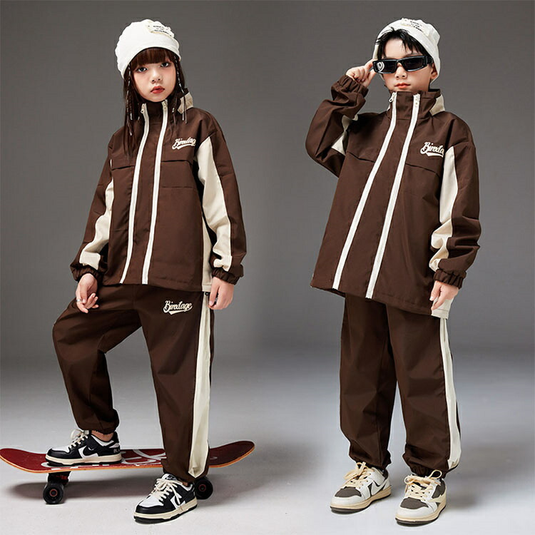 楽天市場】シャカシャカ 赤 ジャケット ブラウン パンツ 土色