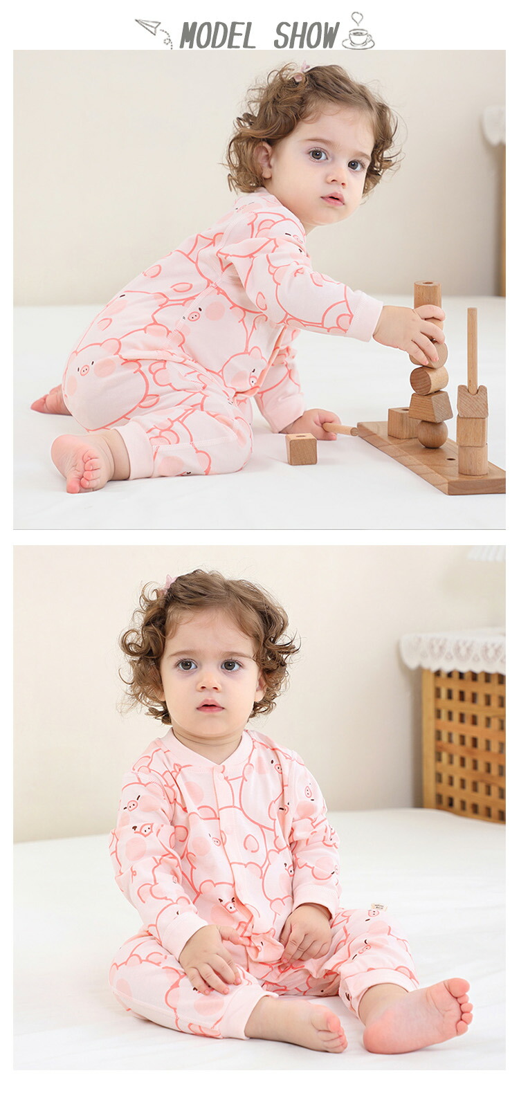 楽天市場】ベビー服 新生児 ロンパース 赤ちゃん 前開き カバーオール