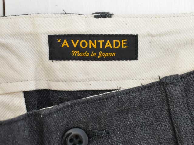 楽天市場】A VONTADE (アボンタージ) チノトラウザー ワイドフィット