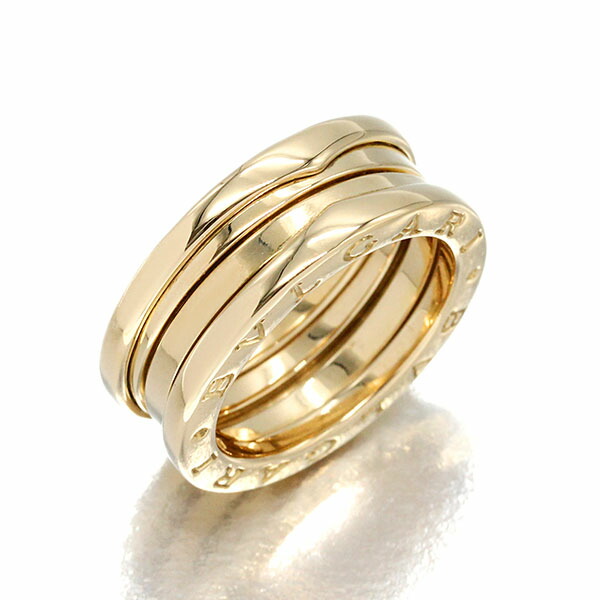 楽天市場】ブルガリ BVLGARI ビー・ゼロワン B-zero1 K18YG リング #53