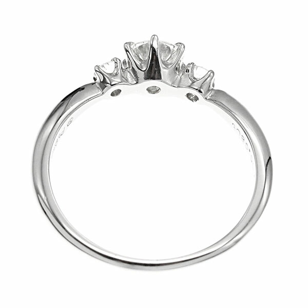 楽天市場】ミキモト MIKIMOTO プラチナ ダイヤモンド リング 7号 D0