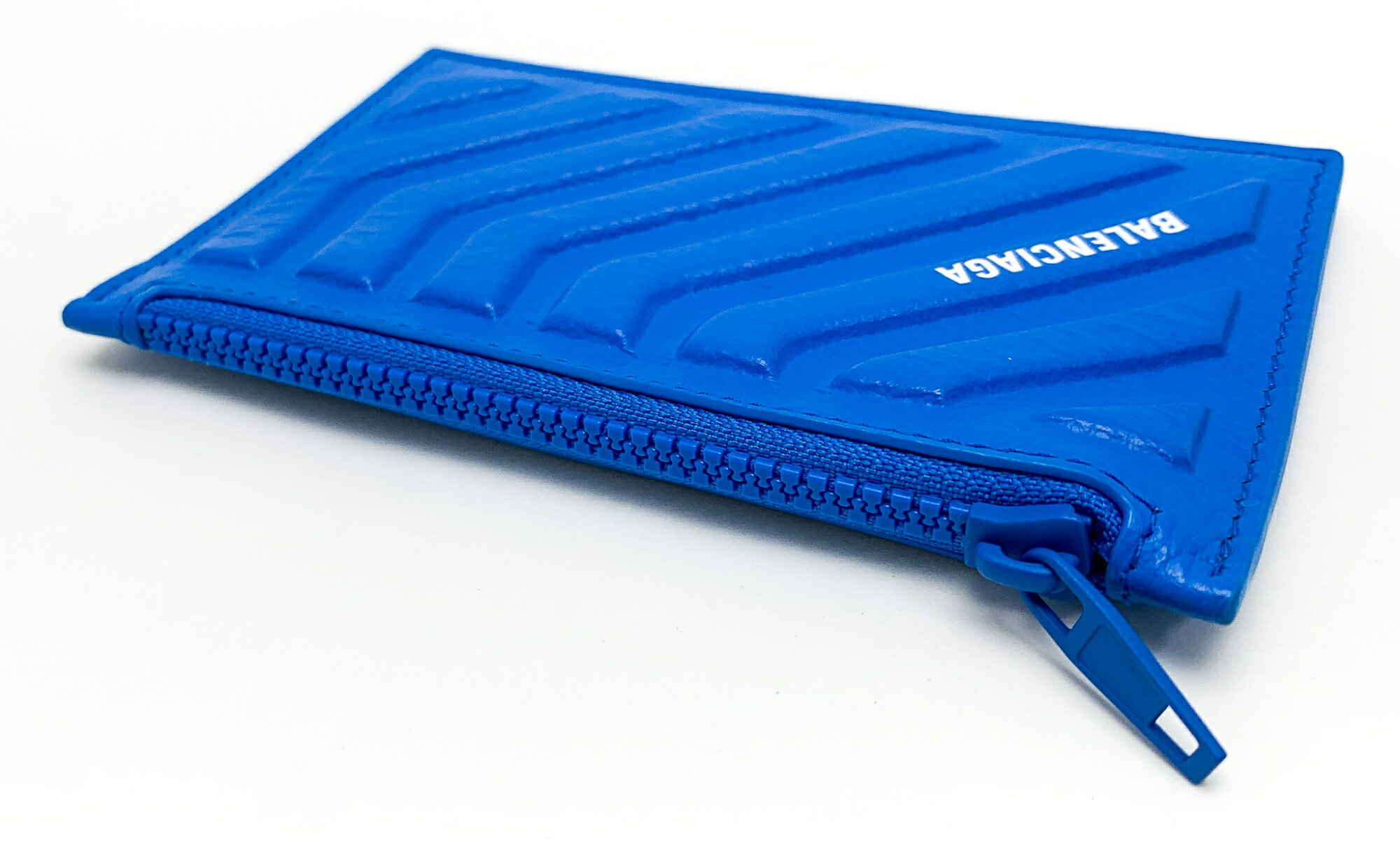 楽天市場】BALENCIAGA バレンシアガ ブルー 青 カードケース 663714