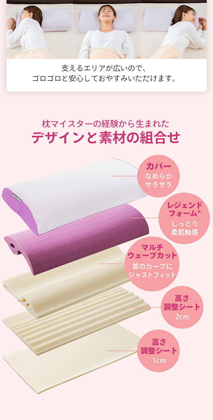 楽天市場】【P最大47倍&クーポン】TVで紹介 スリープマージピロー