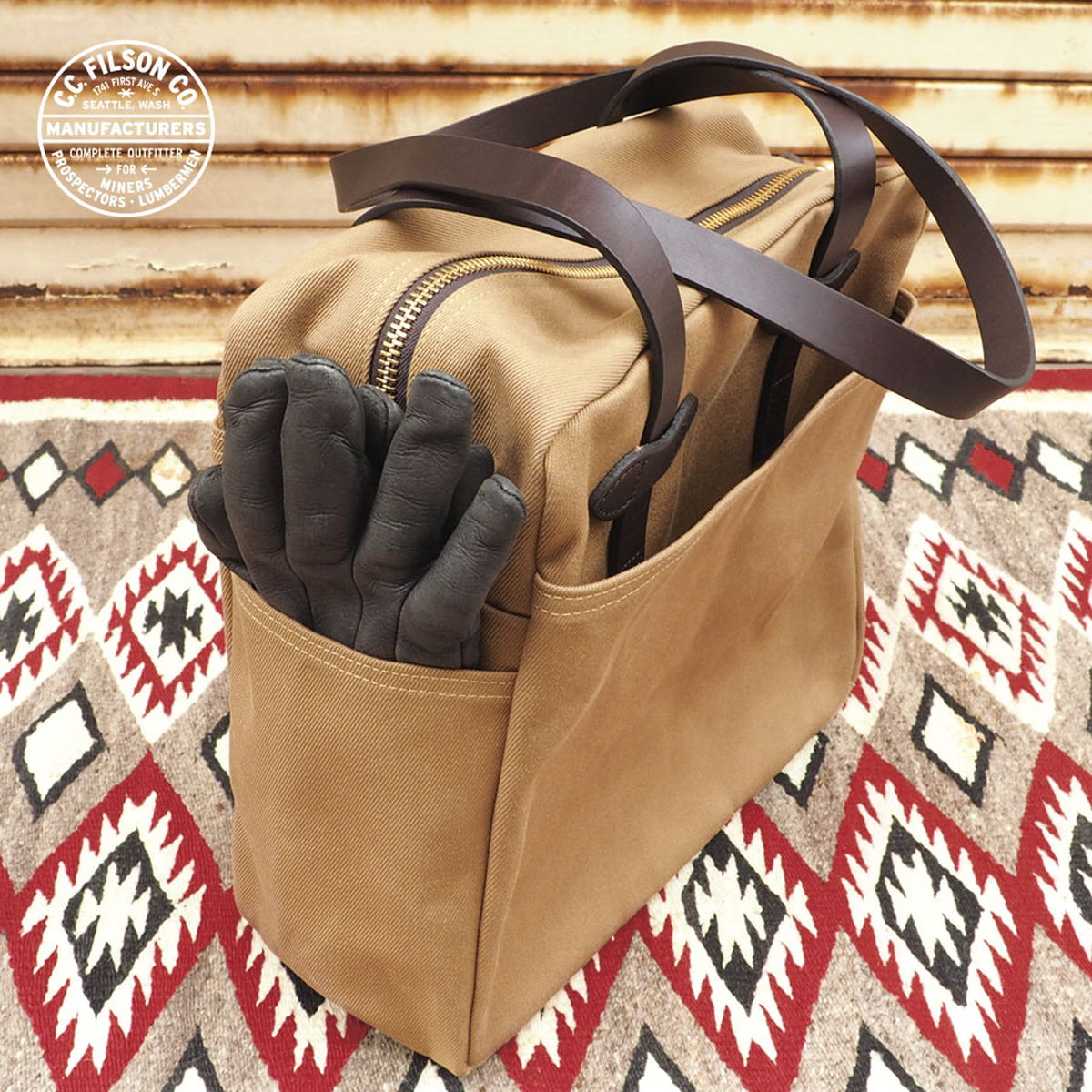 楽天市場】FILSON フィルソン ラギッドツイル トートバッグ ウィズ